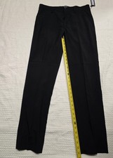 Boohoo Man Men's Black NWT Straight Front Dress Pants - size 32