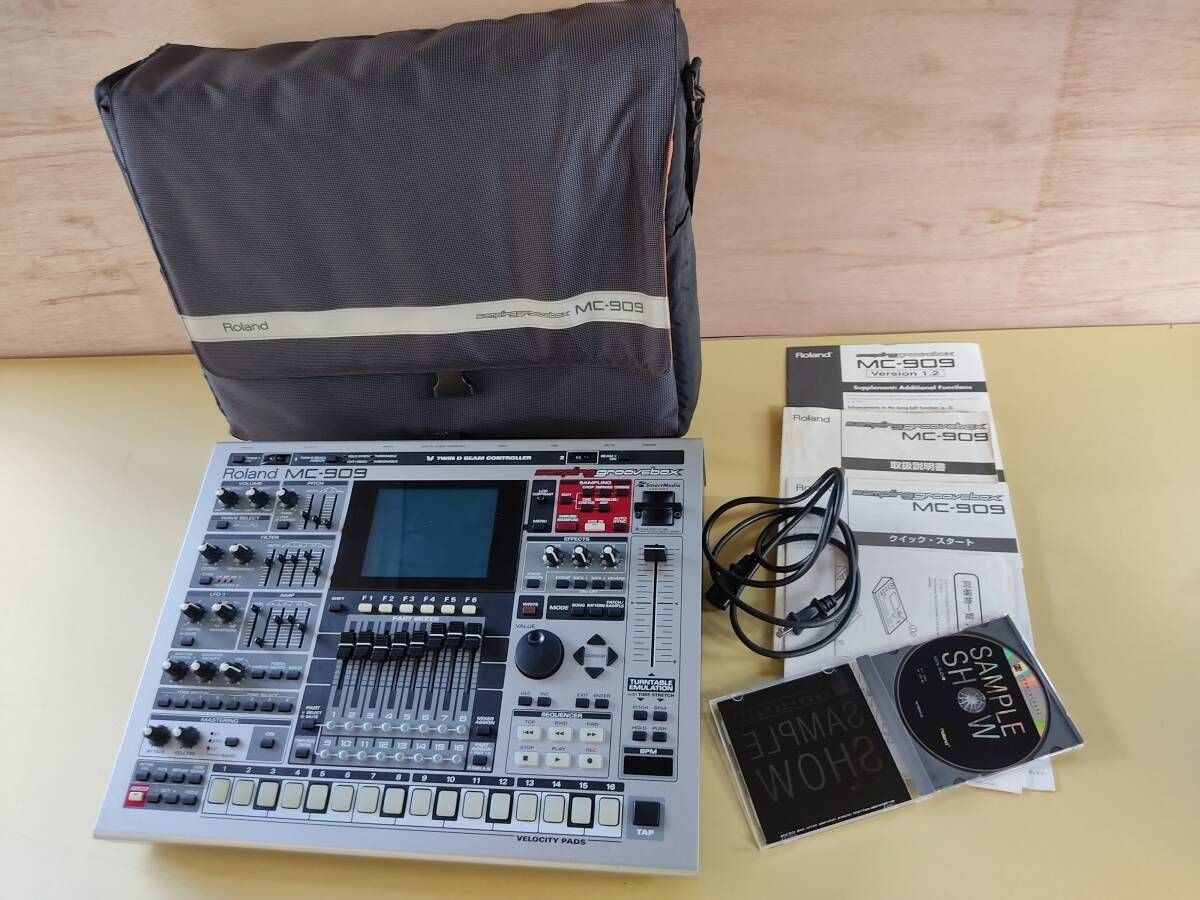 Used Roland MC-909 Sampler Groovebox From Japan | eBay