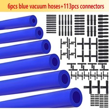 Silicone Vacuum Hose Kit 5ft 6pcs Vacuum Hose Automotive 113pcs Vacuum Line