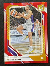 Kelsey Plum - Red Laser parallel /185 - 2026 Donruss #48 - Los Angeles Sparks SN