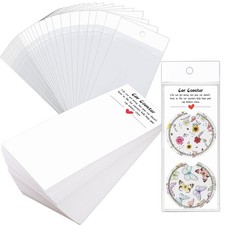 Potanro Car Coaster Packaging for Selling 100 PCS Sublimation Car Coasters Ca...