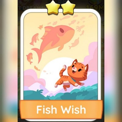 1 x Fisch Wunsch Aufkleber (  ) Set 14 - Mono_Poly_ Go Sticker (Schneller Versand)