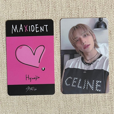 Stray Kids HYUNJIN MAXIDENT Soundwave Seoul limited Lucky Draw 2 Photocard Set