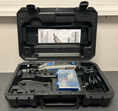 Dremel 4300 Corded Rotary Tool w/ Case & Attachments FREE SHIPPING