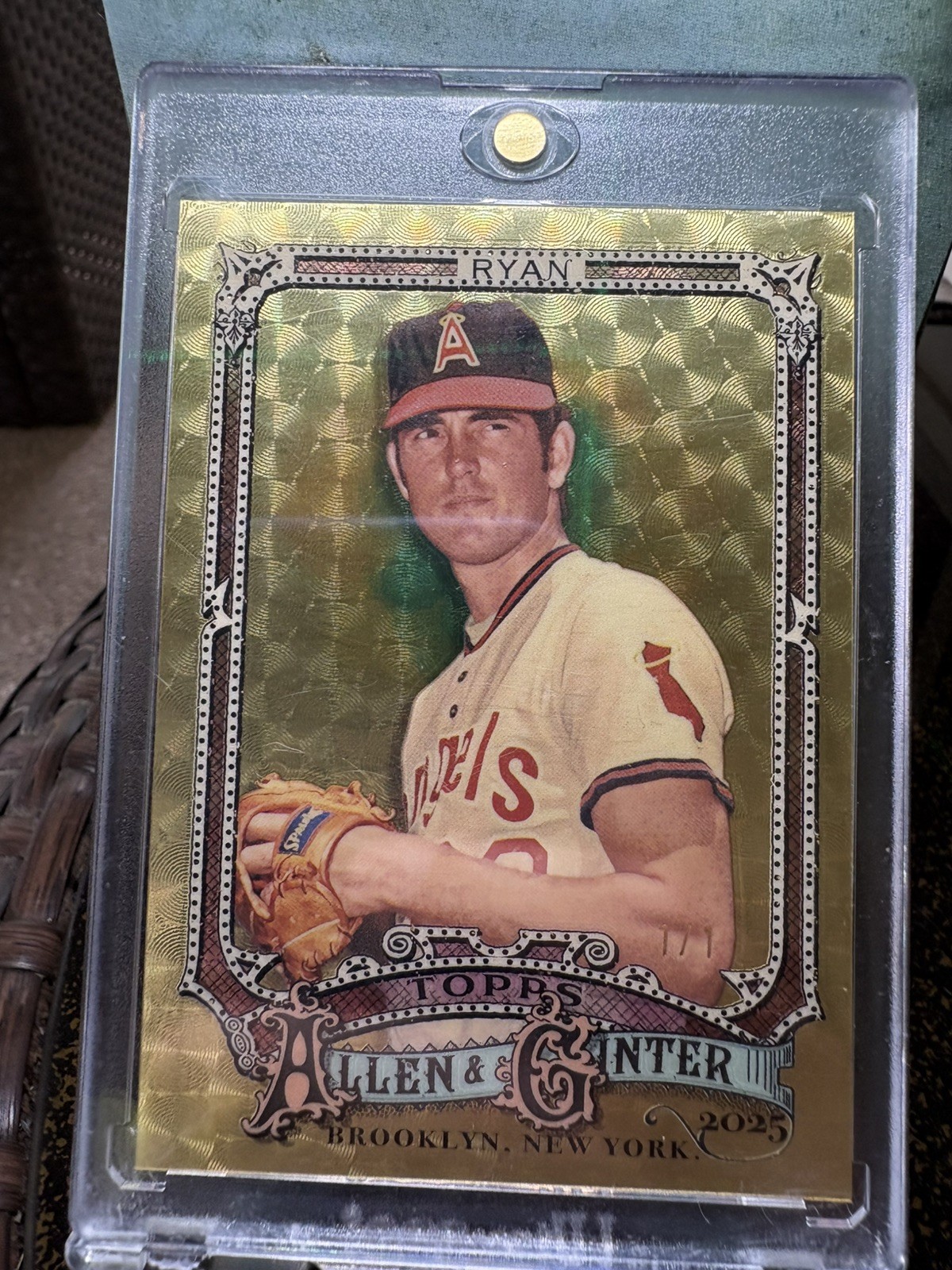 Allen & Ginter Nola Ryan 2025 Superfractor 1/1 1of 1