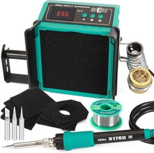 948DQ-II 60W Soldering Fume Extractor 2-in-1 Iron Station with Accessories
