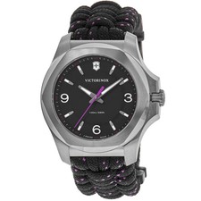 New Victorinox Swiss Army I.N.O.X. V Quartz Black Dial Women's Watch 241918