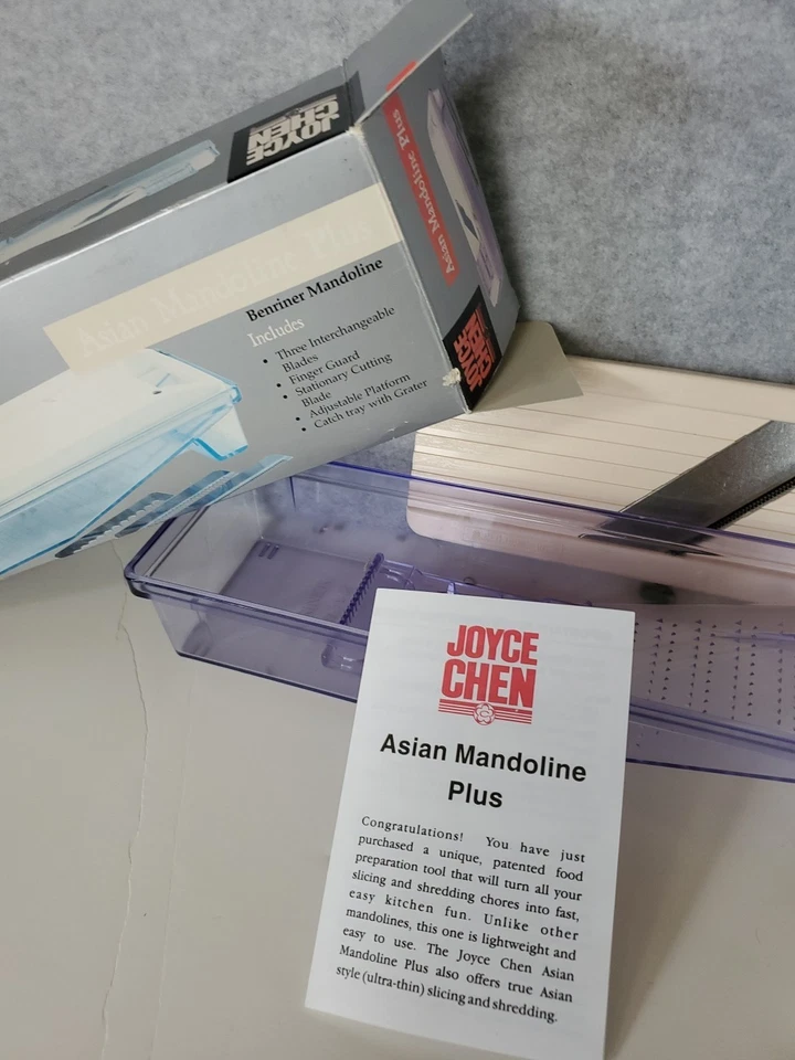 Mandolina Asiática Joyce Chen Plus de Benriner ¡¡NUEVA EN CAJA!!  ¡Ver fotos!! Foto 3 de 4