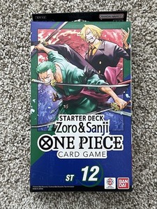 one piece card game zoro and sanji starter deck ONE PIECE CARD GAME STARTER DECK SIDE ZORO & SANJI ST-12 JumpIchiban