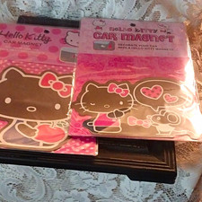 Set Of 2 Sanrio Hello Kitty Car Magnets Vintage . New In Package Set Of 2 Sanrio Hello Kitty Car Magnets Vintage . New In Package