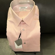 FATHER'S DAY SALE 25% OFF Calvin Klein Men's Dress Shirt Coral Color