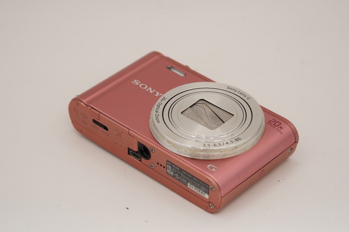 EXC] Sony Cyber-shot DSC-WX350 Pink 20x Zoom w/ Battery & Charger