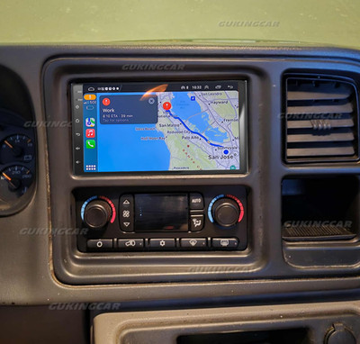 Radio De Coche Android14 Para GMC Sierra 1500 2500 2003-06 Pantalla Carplay GPS