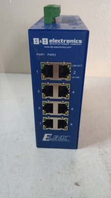 ELINX B&B Electronics EIR308 Ethernet Switch 8 Copper Ports