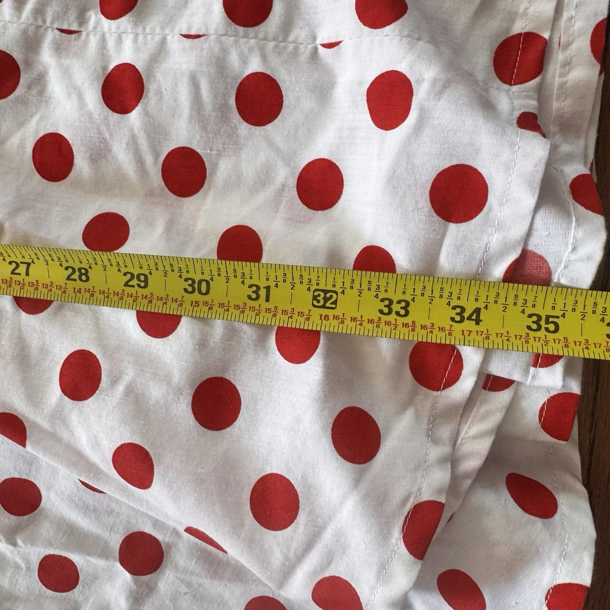 Adult Minnie Mouse Hand Made Polka Dot Dress Sz Large L So Cute Original