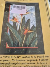 Nip Birds of Paradise. pattern quilt  1995.  ...