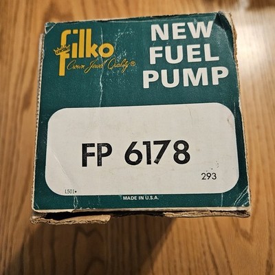 FP6178 Filko Mechanical Fuel Pump New Old Stock for FORD