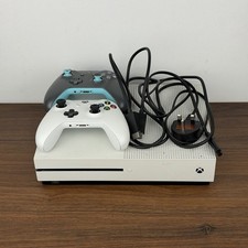 Xbox One S with 2 Controllers & Cables Fully Working
