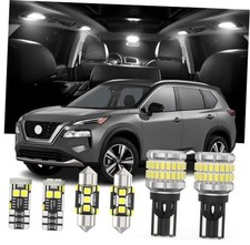Interior LED Light Kit  Back Up Bulb Reverse Lights for Nissan Rogue 11 Pieces