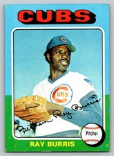 1975 Topps Baseball #566 Ray Burris Cubs