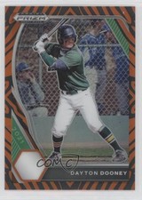 2021 Panini Prizm Draft Picks Tiger Stripes 34/99 Dayton Dooney #PDP169 nd3