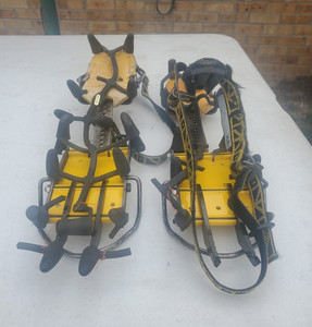 Charlet Moser Black Ice Crampons Mountaineering Classics Yellow