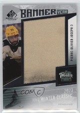 2023 SP Game Used Banner Year Winter Classic Pierre-Olivier Joseph #BYWC-PJ 12a0