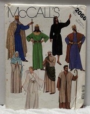 McCall s 2066 Size: XS Misses And Men s Costumes PREOWNED UNUSED