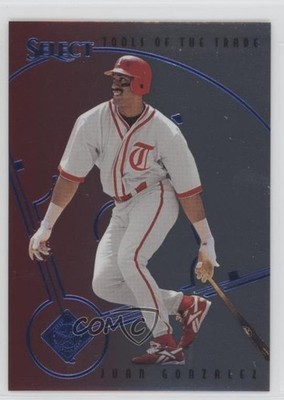 1997 Select Tools of the Trade Juan Gonzalez Vladimir Guerrero #7 HOF 2f5