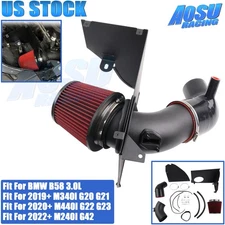 Cold Air Intake Turbo Inlet Kit For 20+ BMW B58 3.0T M340i G20 G21 M440i G22 G23