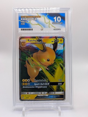Raichu GX 20/68 - Hidden Fates - Pokemon - ACE 10