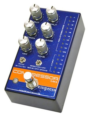 Empress Effects Compressor MKII Blue Gitarreneffektpedal