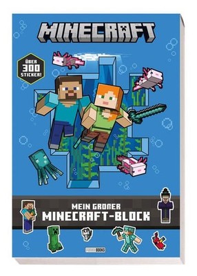 Minecraft: Mein großer Minecraft-Block: Sticker- und Malblock Panini: 1421408-2
