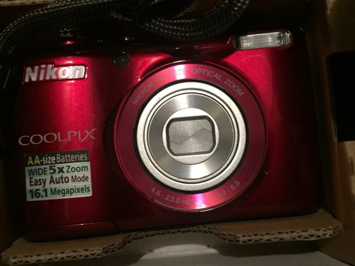Nikon COOLPIX L26 16.1MP Digital Camera - Red for sale online | eBay