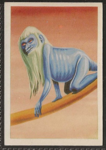 CHIX-KRAZY KREATURES FROM OUTER SPACE 1970-#50- QUALITY CARD!!!