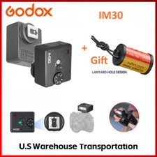 US Godox iM30 Mini Flash GN15 Camera Flash for Canon Sony fuji nikon Gift light