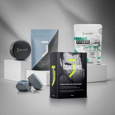 JAWLINER  3.0 Limited Starter Pack + Coaching + Chewing Gum + Jawliner 3.0