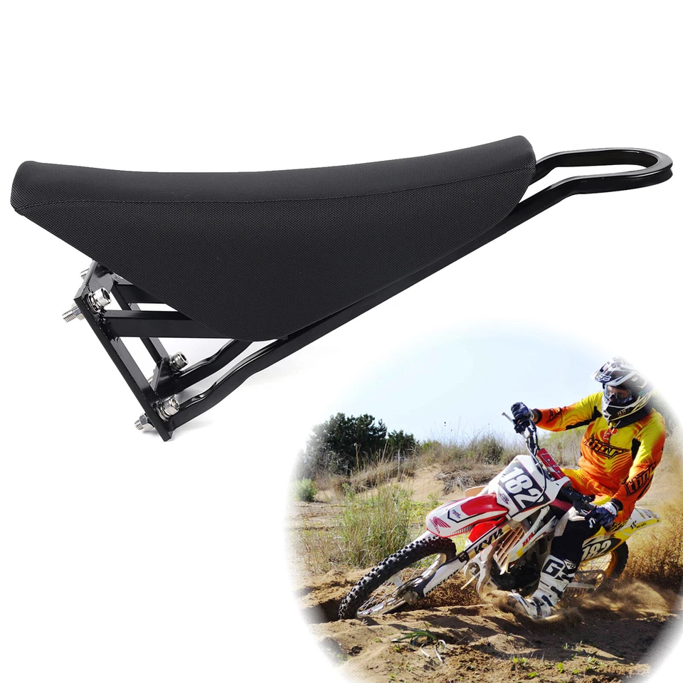 Motorcycle Saddle Seat PU+Iron E-bike Saddle For Stealth Bomber Beach Cruiser - Image 3 of 4