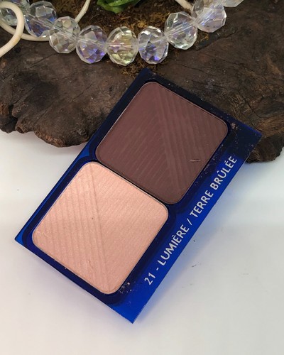 2x Orlane Eyeshadow Duo Refill - 21 Light Nude / Burnt Brown - Full Size - New - Picture 5 of 7