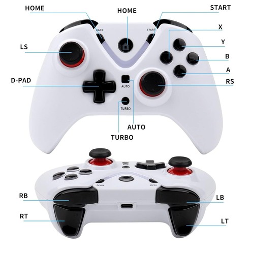 High-Performance Wireless Controller for Xbox One & Series X with LED Effects - Picture 4 of 9