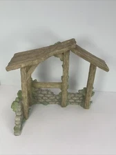 Vintage 1999 Roman Inc. Seraphim Classics Heaven on Earth Nativity Stable 81789