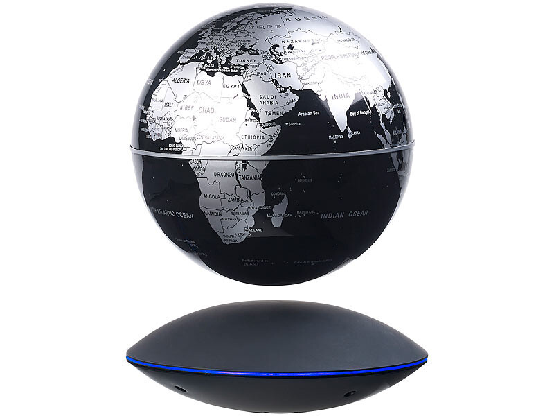 Mappemonde à lévitation magnétique 14 cm idée cadeau originale pour petit et grand