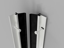 Stormguard RYT X Screw Fix Around Door Seal White Powder Coated Aluminium