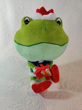 Gemmy Ind Animated Christmas Musical Frog With "Down The Chimney" Song 2009
