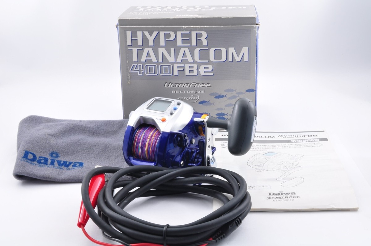 DAIWA HYPER TANACOM 400ＦB e Daiwa HYPER TANACOM 400 FBe Electric Reel Used with Box | eBay