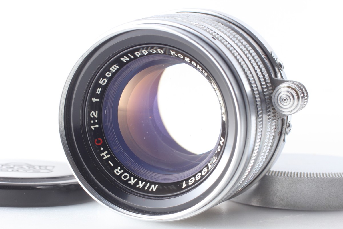 MINT ] Nikon Nikkor H.C HC 50mm 5cm F2 Lens LTM L39 From