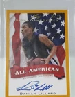 2012 Leaf Damian Lillard All American Gold 5/25 Rare Rookie Auto Sharp Centered