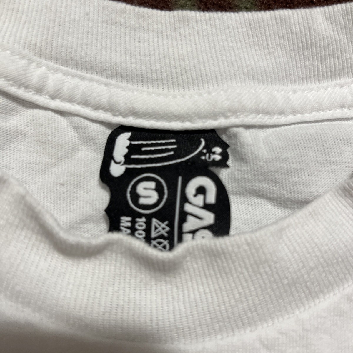 Gasius Graphic Tee Shirt S Street Skate Design White UK | eBay