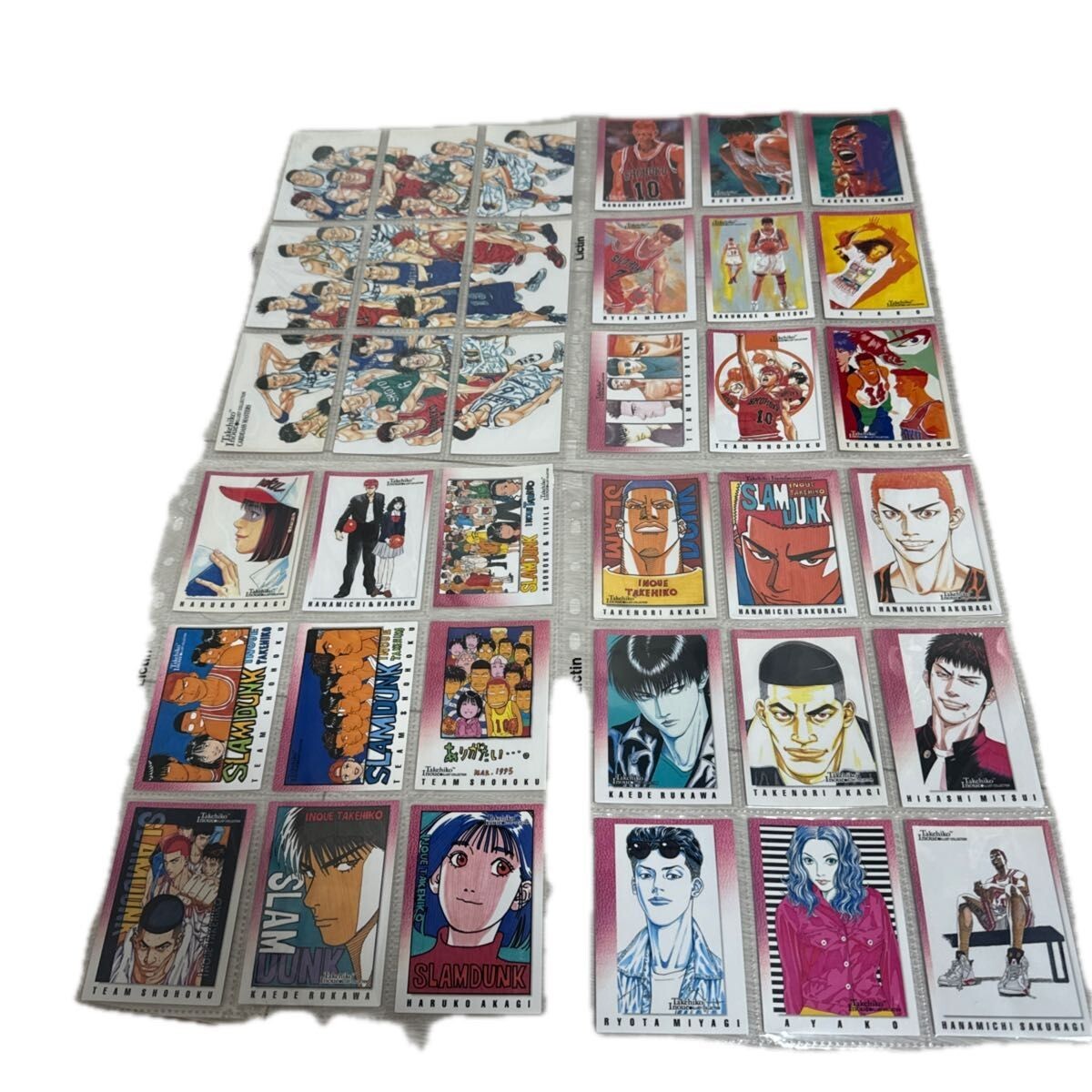 Complete set of 140] Slam Dunk Carddass Masters Character Goods
