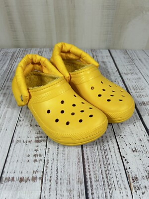 Yellow neo puff crocs size 11 Crocs - Brandclub - Crocs Classic Lined Neo Puff Boot Canary  main image 2